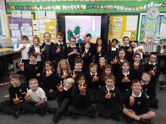 Image of Making our own Christingles
