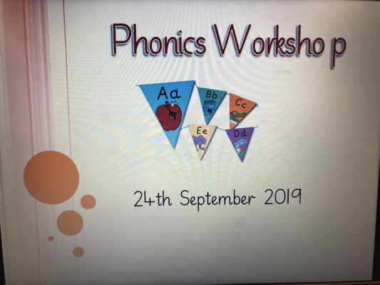 Image of Phonics Workshop