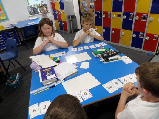 Image of Place Value Poker Faces