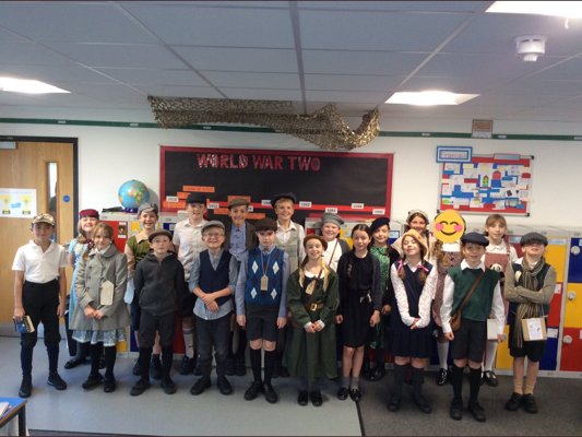 Image of Year 6 Officially Launch World War 2 Topic